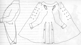 Артиллерийское обмундирование, 1803 г.
