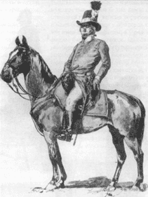 Офицер транспортной службы, 1800 год