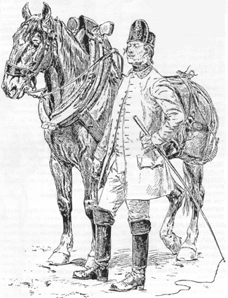 Ездовой понтонной части, 1770-98 гг.