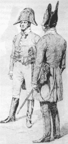 Артиллерийские офицеры, 1815 год