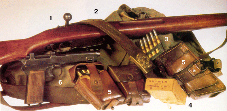Вооружение и снаряжение австрийской пехоты