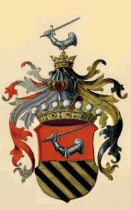 Герб барона Штегера-Штайнера фон Штайнштеттен (1918)